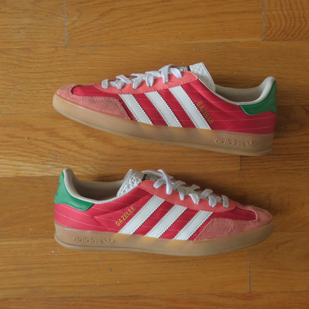Adidas Gazelle Indoor Sneakers Mens Red Olympic Pack Retro Streetwear 7 IF9641